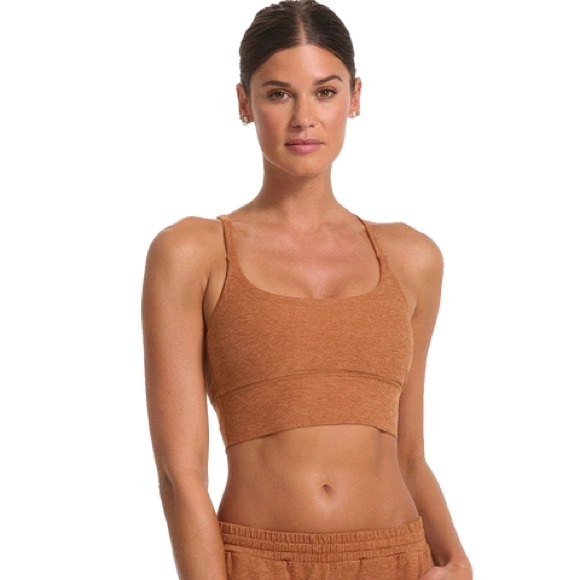 Vuori Other - Vuori Long Line Elevation Bra Orange Size Extra Small